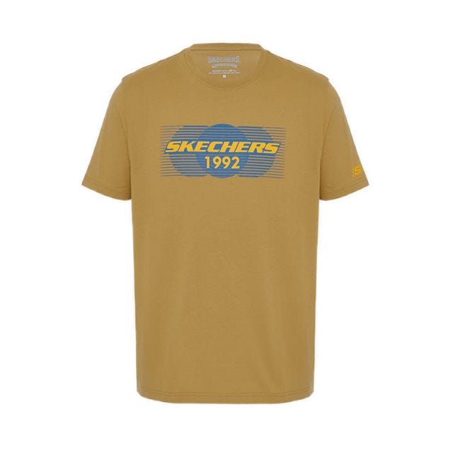 Skechers Men T Shirt -Yellow
