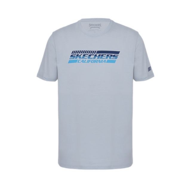 Skechers Men T Shirt - Grey
