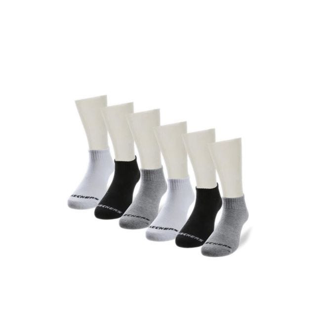 Skechers 6 Pk Quarter Adult's Socks