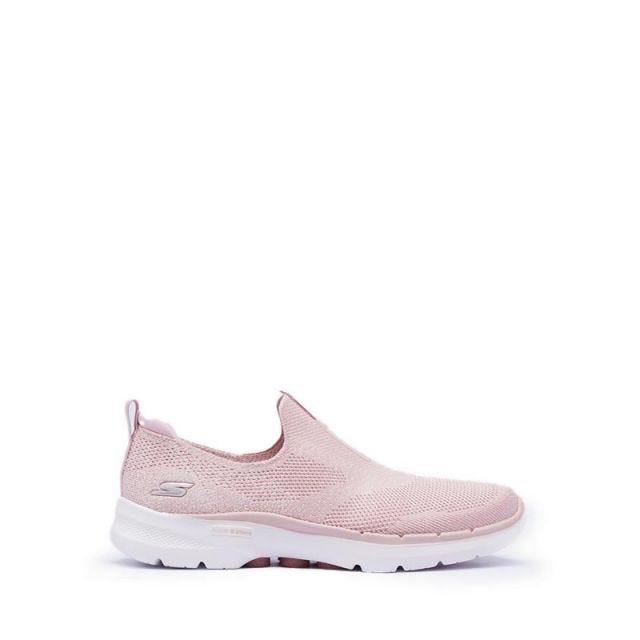 Skechers GOwalk 6 - Glimmering Women's Walking Shoes - Light Pink