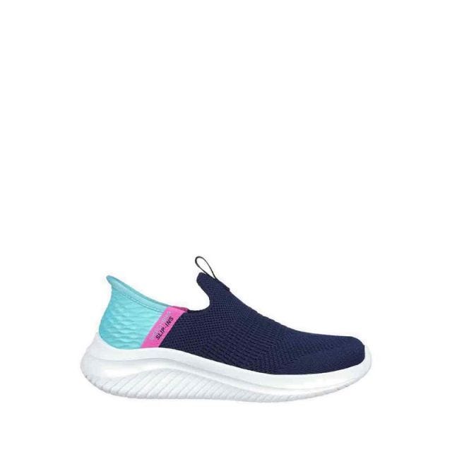 Skechers Slip-Ins Ultra Flex 3.0 Girl's Shoes - Navy