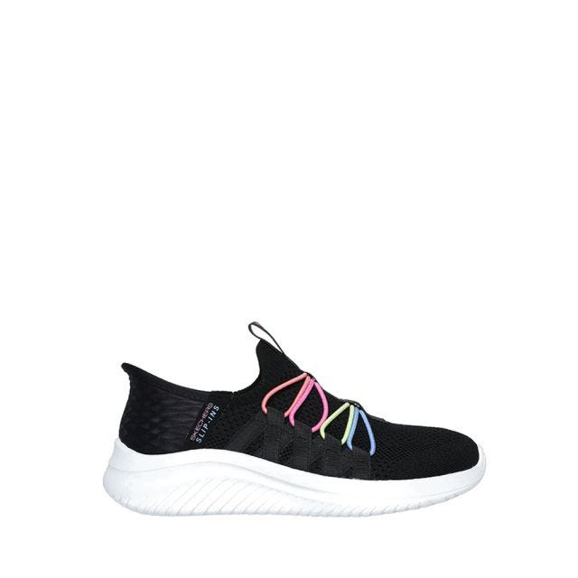 Skechers Slip-Ins Ultra Flex 3.0 Girl's Shoes - Black