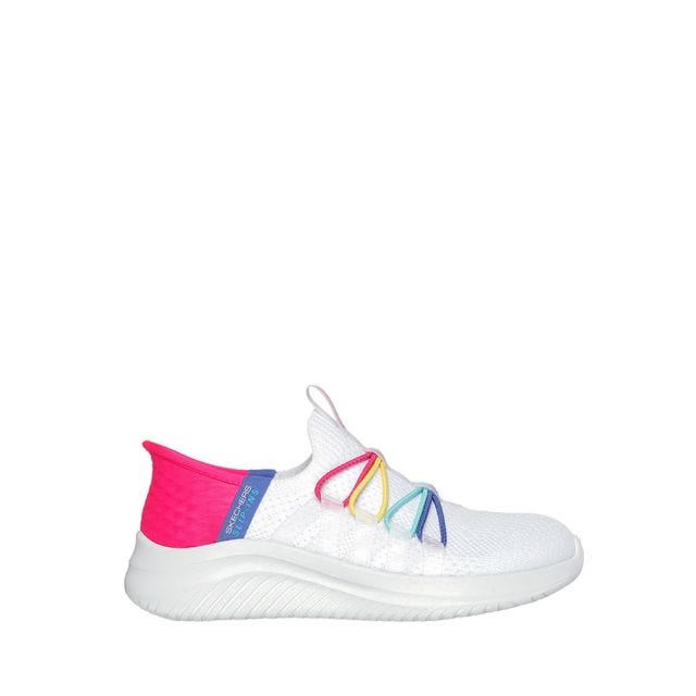 Skechers Slip-Ins Ultra Flex 3.0 Girl's Shoes - White