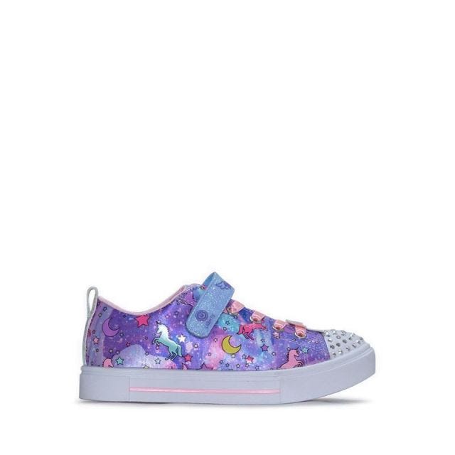 Skechers Twinkle Sparks Girl's Shoes - Purple