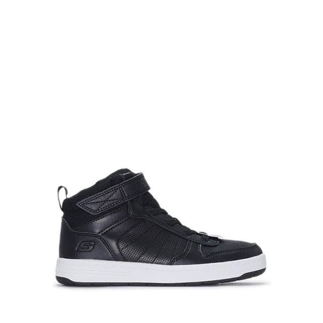 Skechers Smooth Street Boy's Shoes - Black
