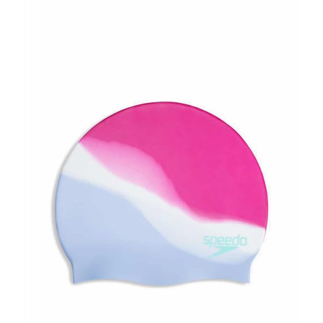 Speedo Multi Colour Silicone Cap - Blue/Purple