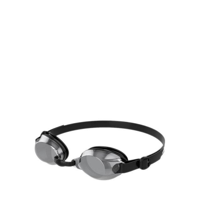 Speedo Jet Mirror Unisex Swim Goggle Black Silver