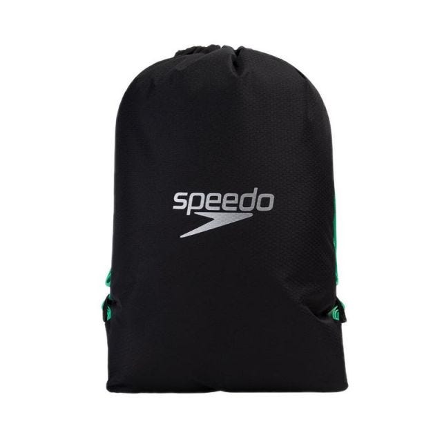 Speedo Unisex Pool Bag - Black/Green