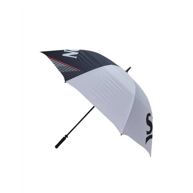 Srixon 12124134 Double Canopy Umbrella Unisex - Black/White