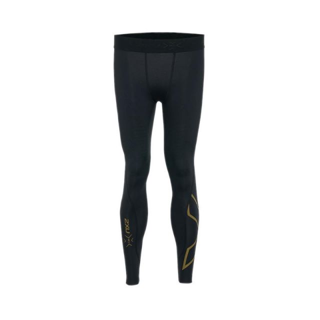 2XU Men's MCS X Training Compression Tights - BLACK/GOLD