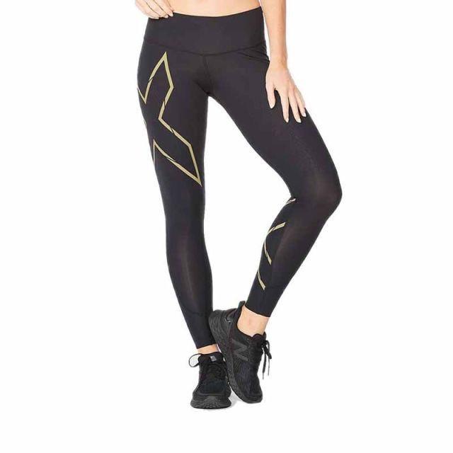 Women's Light Speed Mid-Rise Compression Tights - Black