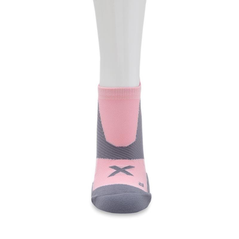 2XU Unisex Vectr Cushion No Show Socks - Pink
