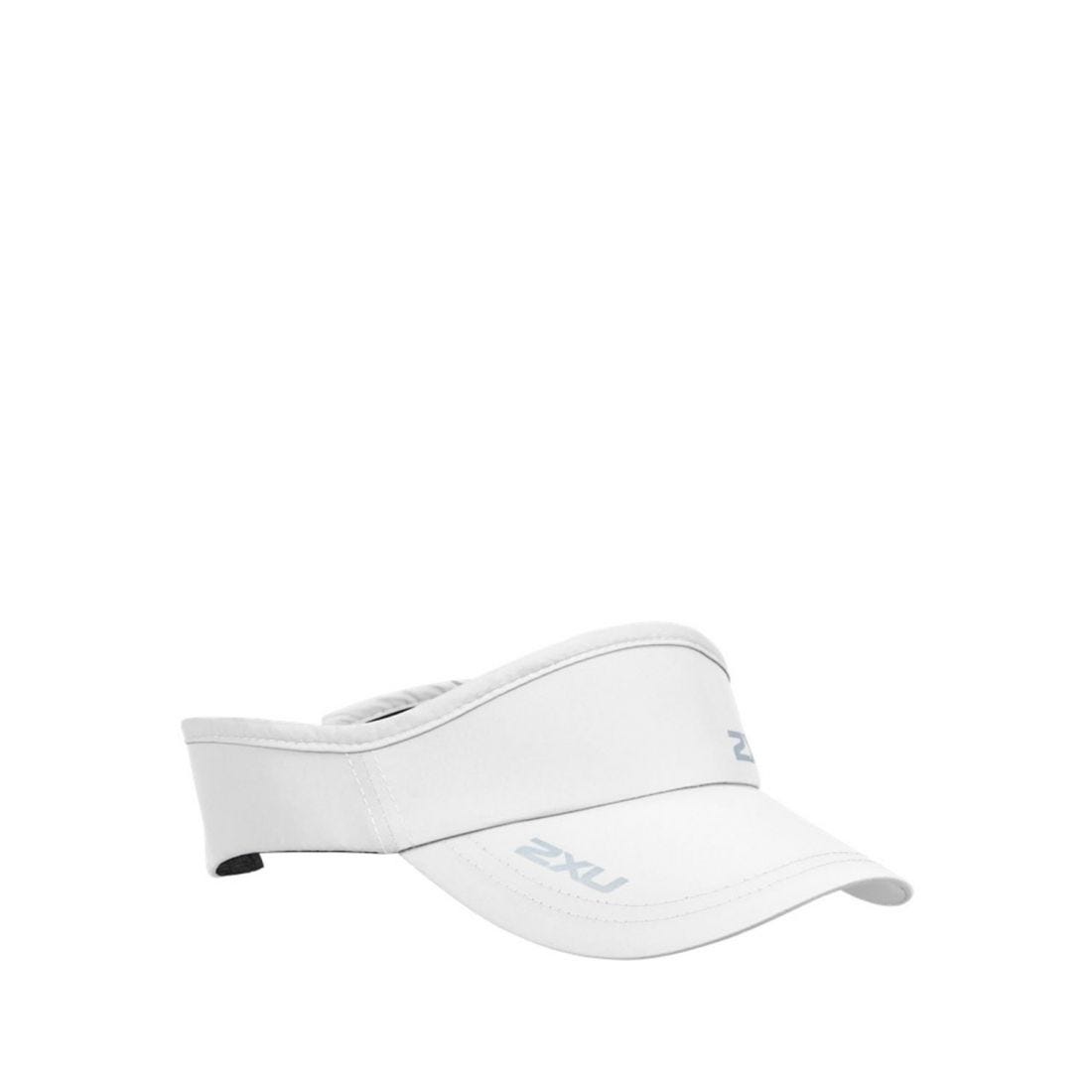 2XU Unisex Run Visor - White
