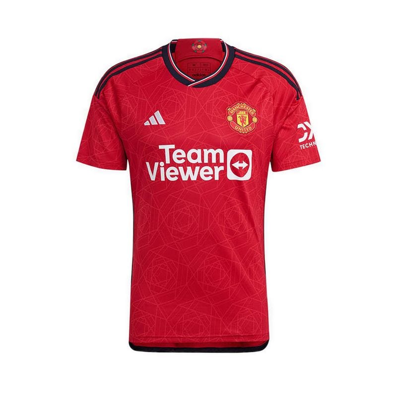 Adidas Manchester United 23/24 Home Men's Jersey - Team Colleg Red