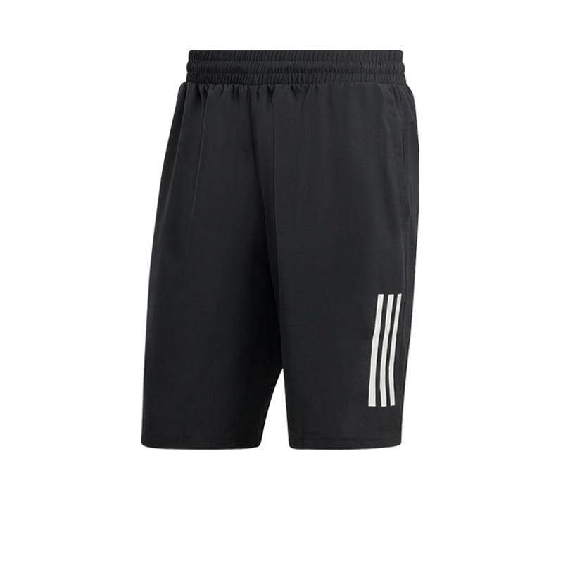 adidas Club 3-Stripes Men's Tennis Shorts - Black