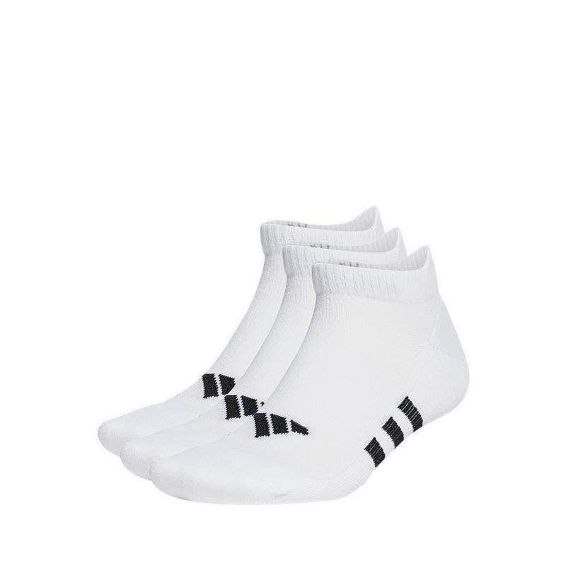 adidas Performance Unisex Cushioned Low Socks 3 Pairs - White