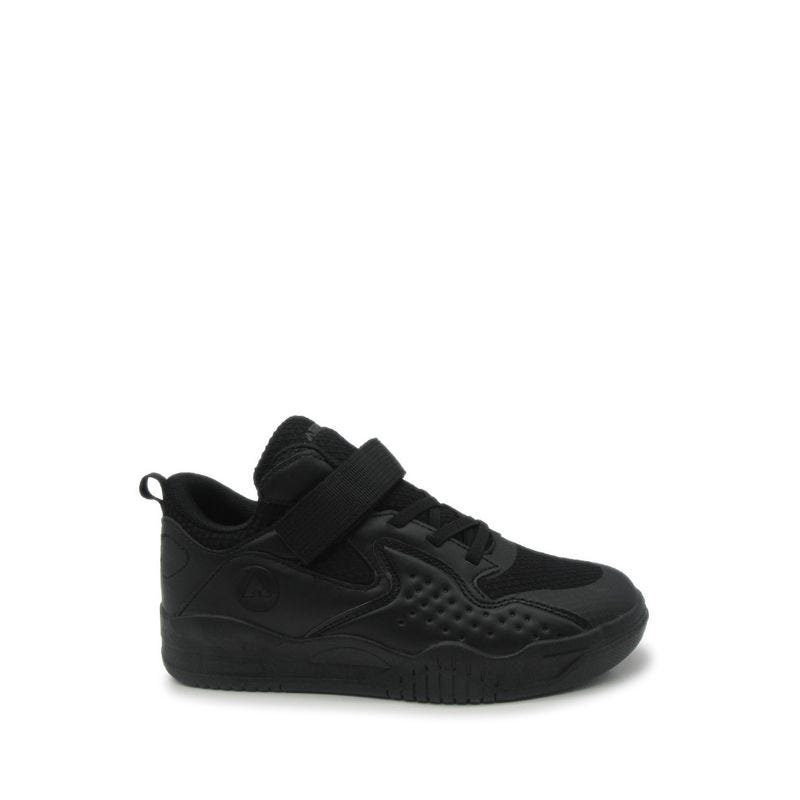 Airwalk Bruce Jr Boys Sneakers Shoes- Mono Black