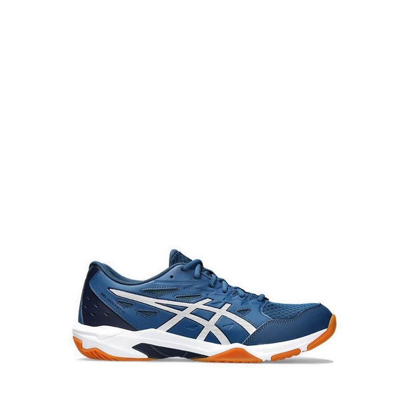 Gel-Rocket 11 Badminton Men Standard Shoes - Mako Blue/Pure Silver