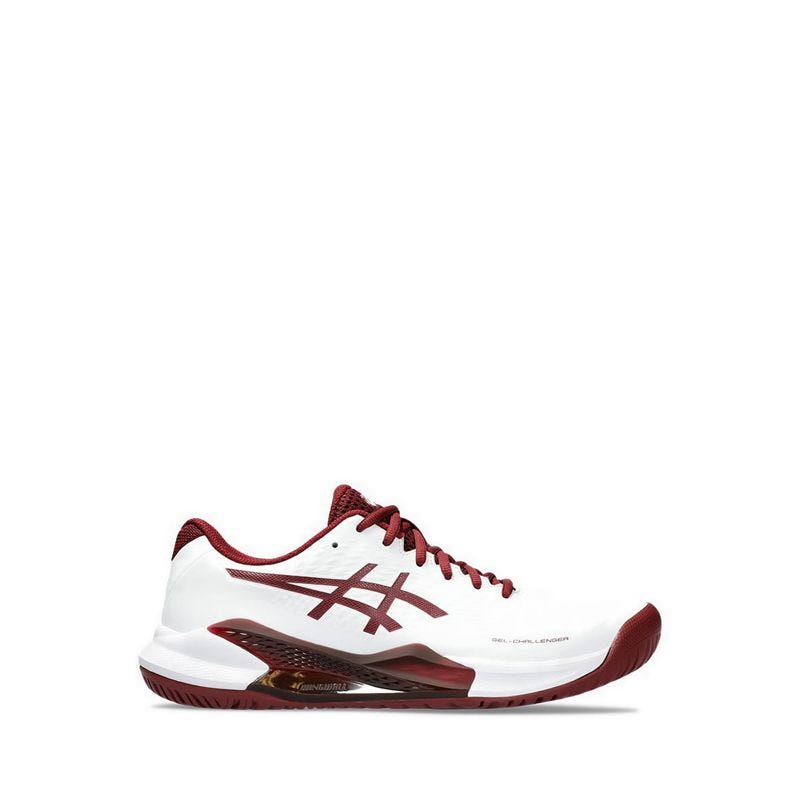 Asics Gel-Challenger 14 Men Standard Tennis Shoes - White/Antique Red