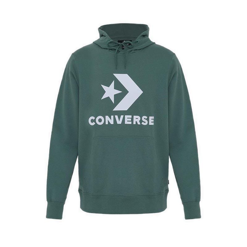 Converse Standard Fit Center Front Large Logo Star Chev Men's Hoodie Ft - Admiral Elm
