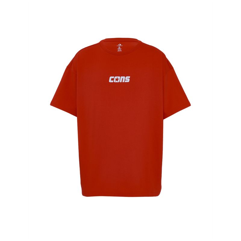 Converse One Star Men's Tee - Converse Red