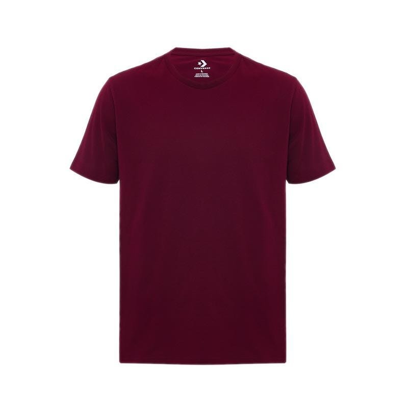 Converse Men's T-Shirt  - CONX2MT1002R - Maroon