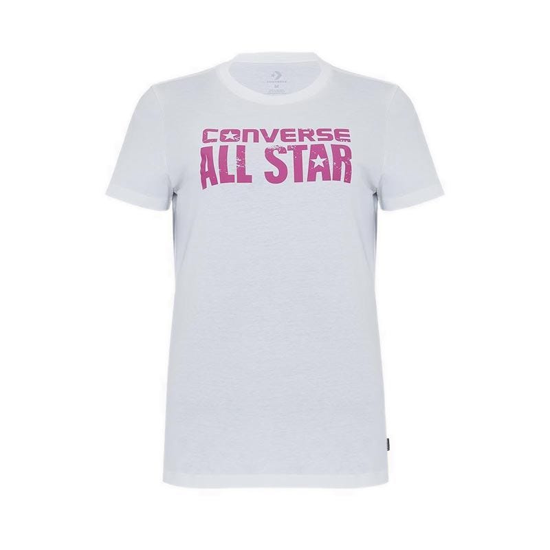 Converse Women's T-Shirt - CONX4WT102KH - Khaki