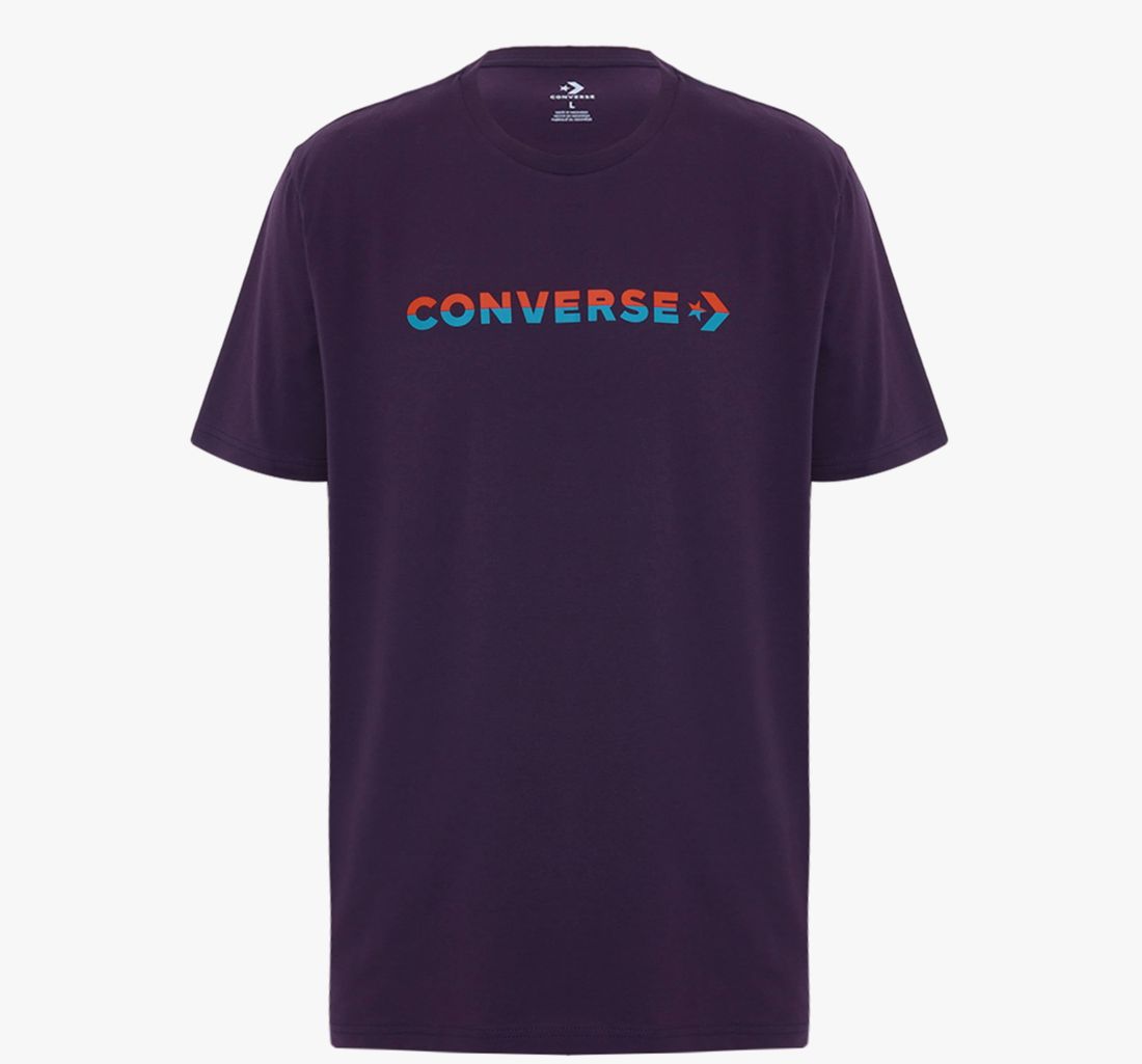 Converse Men's T-Shirt - CONXLZ21101U - Pink