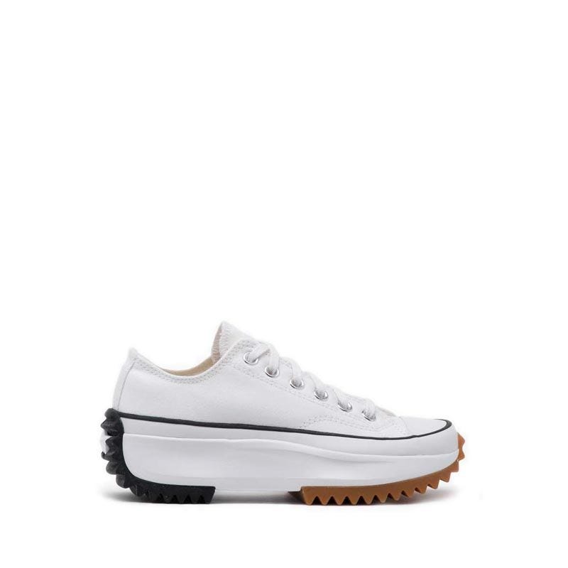 Converse RUN STAR HIKE Unisex Sneakers Shoes - WHITE/BLACK/GUM