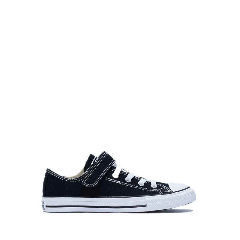 Converse Boys Chuck Taylor All Star 1V Easy-On Sneakers - Black/Natural/White