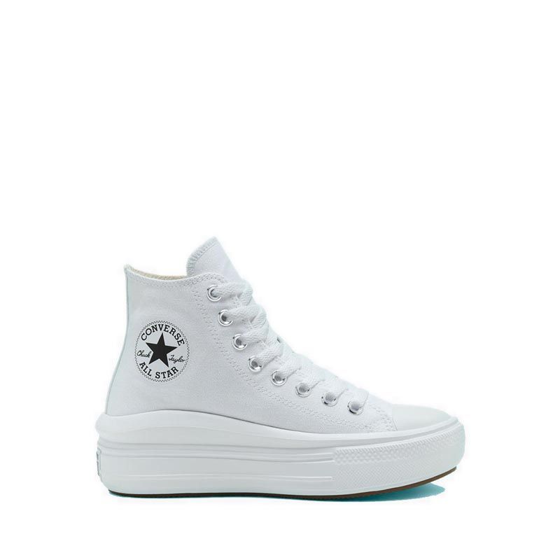 Converse Chuck Taylor All Star Move Platform Women's Sneakers Shoes - White/Natural Ivory/Black