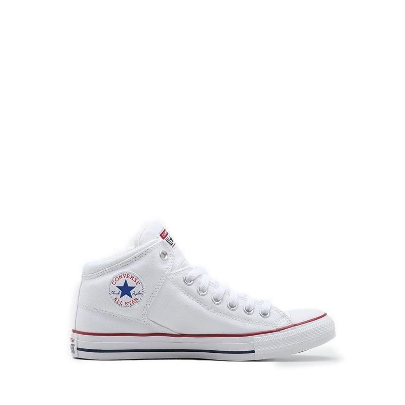 Converse CTAS High Street Men's Sneakers - White/Red/Clematis Blue