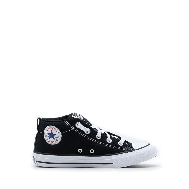Converse CTAS Street Boys's Sneakers - Black/White/Black