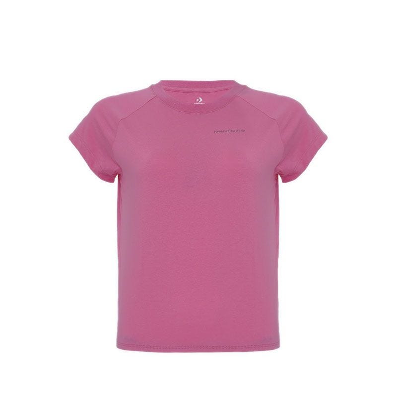 Converse Kids Raglan Girl's T-Shirt - PINK