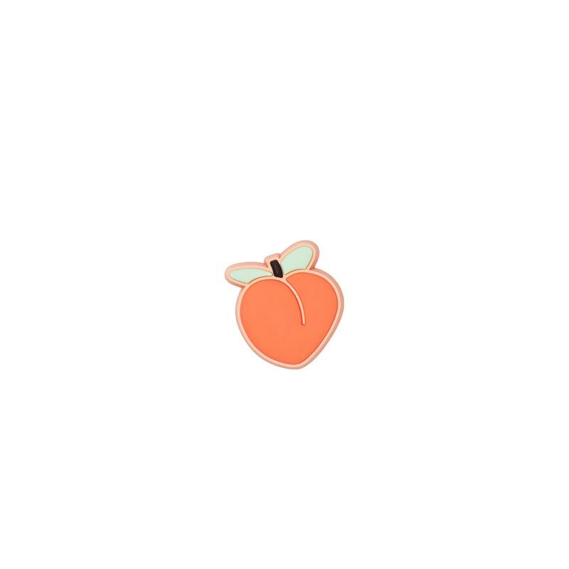 peach croc charm