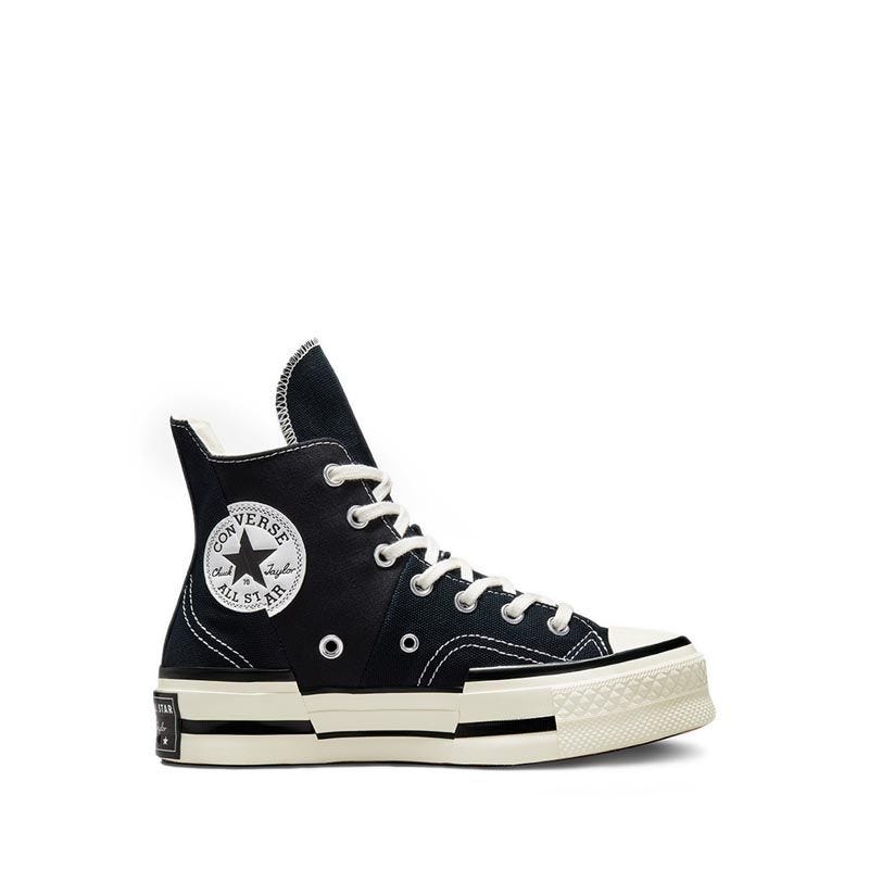 Converse Chuck 70 Plus Canvas Unisex Sneakers - Black