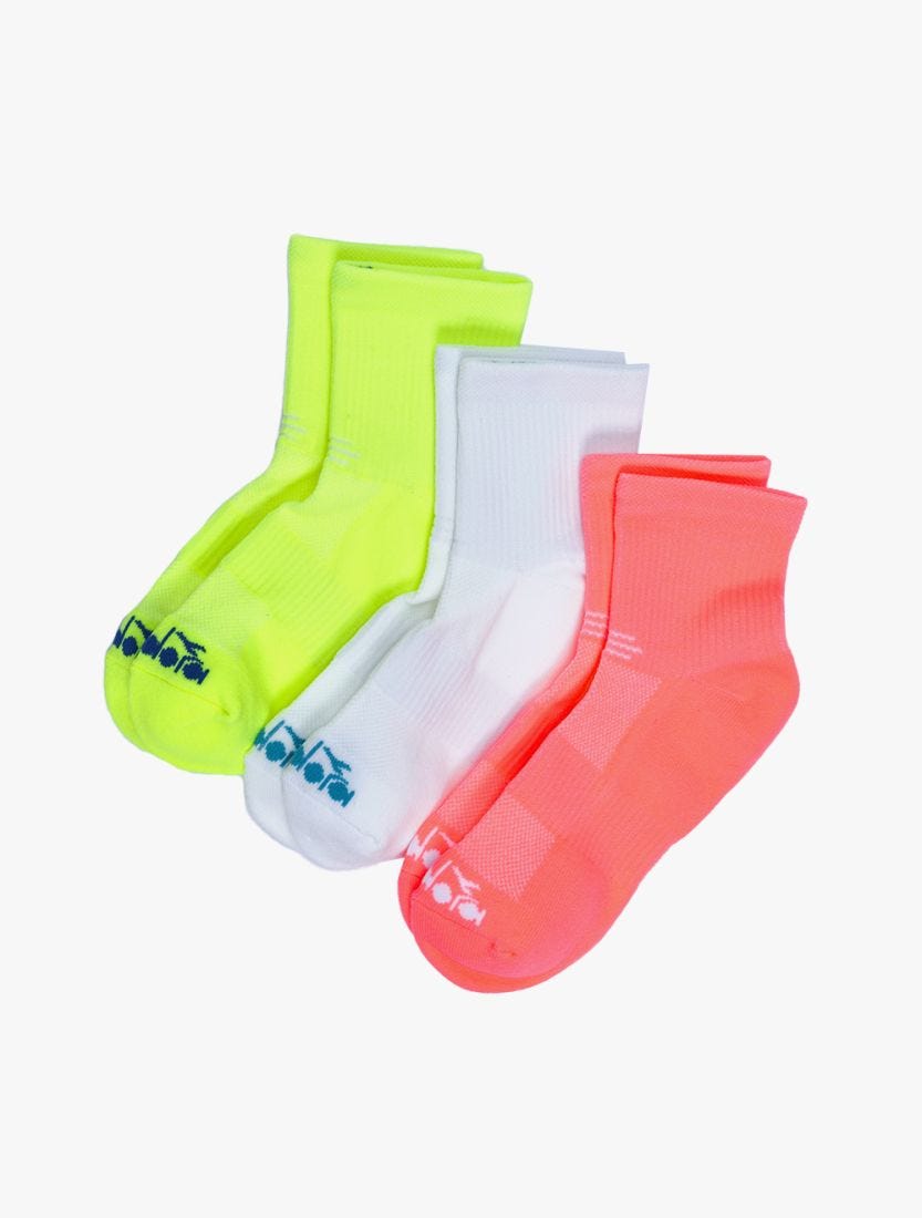 Diadora Ru Qrtr Scks 3 Women's Socks - Multicolor