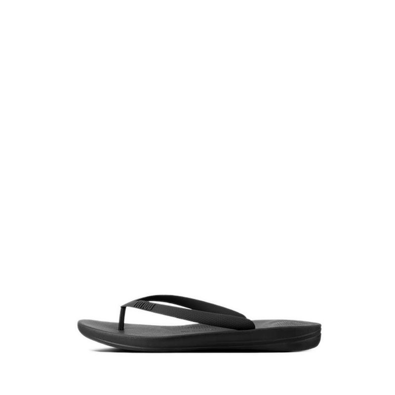 Fitflop Iqushion Ergonomic Flip-Flops J80-001 Men Sandals - Black