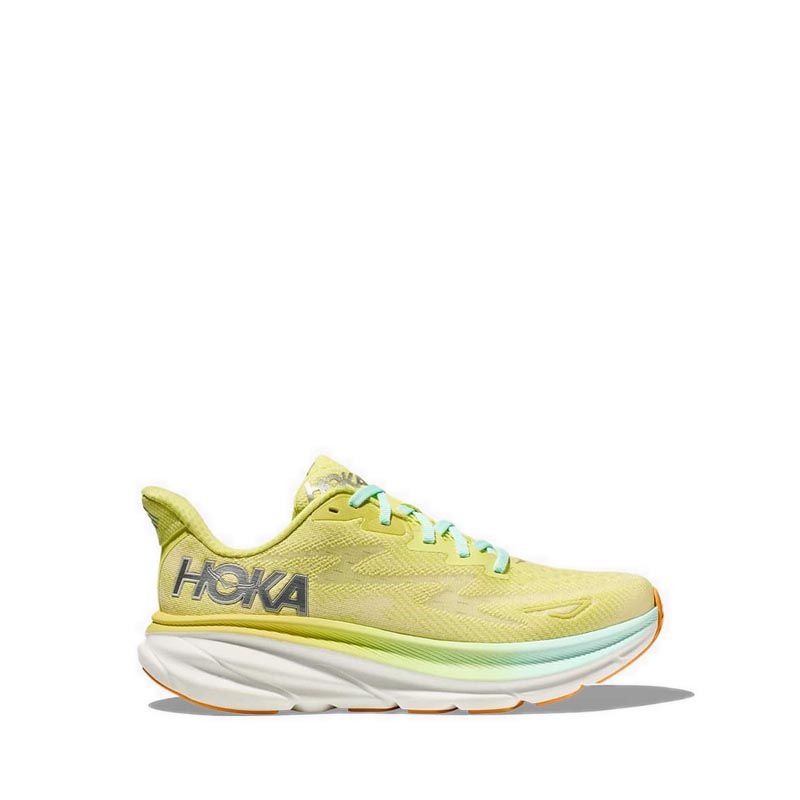 Hoka Clifton 9 Women's Running Shoes - Citrus Glow/Sunlit Ocean