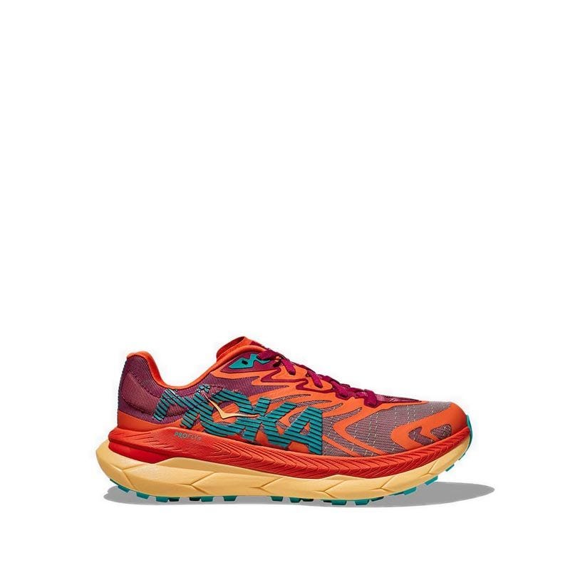 Hoka Tecton X 2 Men's Running Shoes - Cherrie Jubilee/Flame