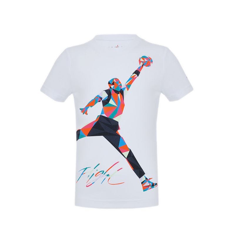 Jumpman Boy's T-Shirt - WHITE