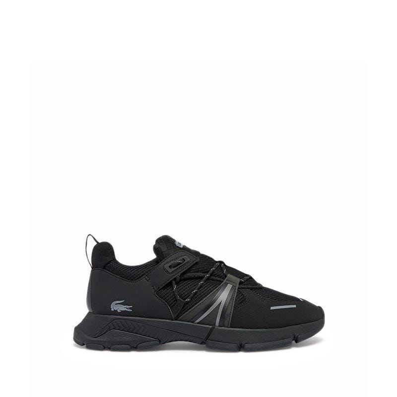 Lacoste Men's L003 Leather Fitness Shoes - Black