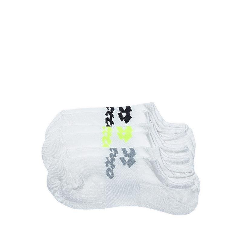 LOTTO Mens Running  Low Cut Socks 3pcs - White