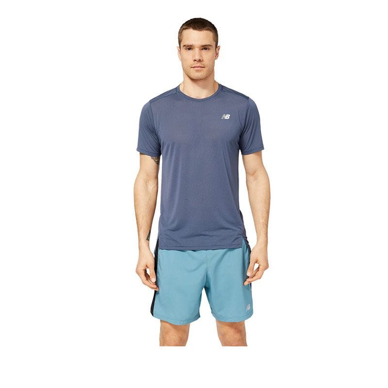 New Balance Accelerate Men's T-Shirt- Thunder