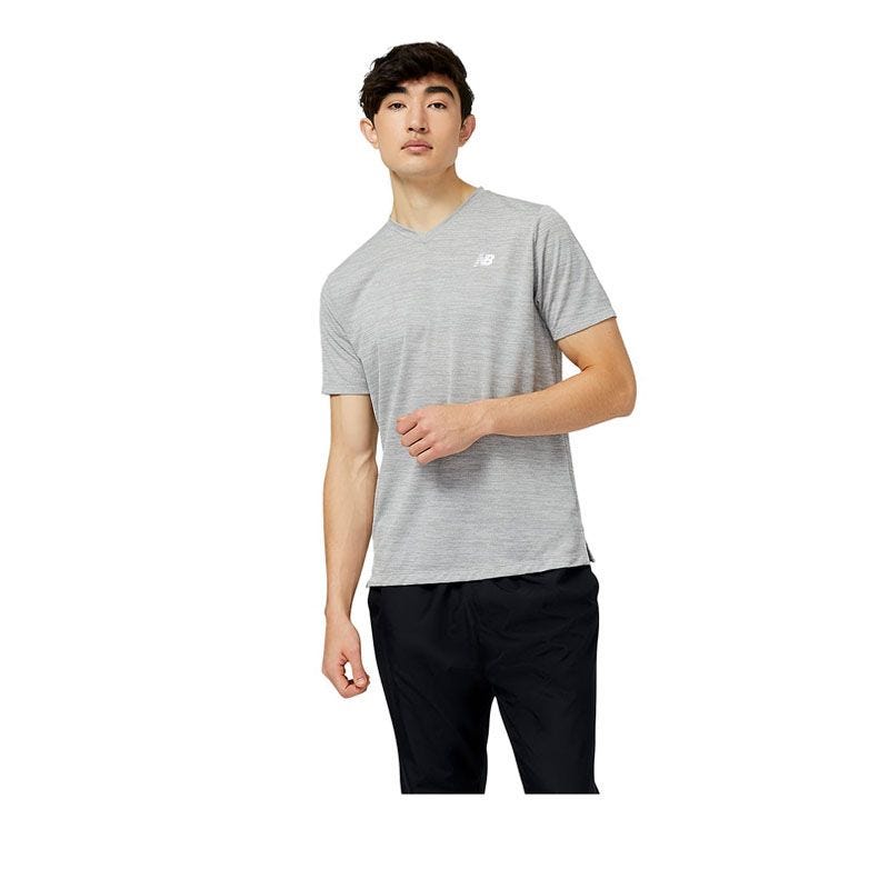 New Balance 5K Revitalize Men's T-shirt - Grey