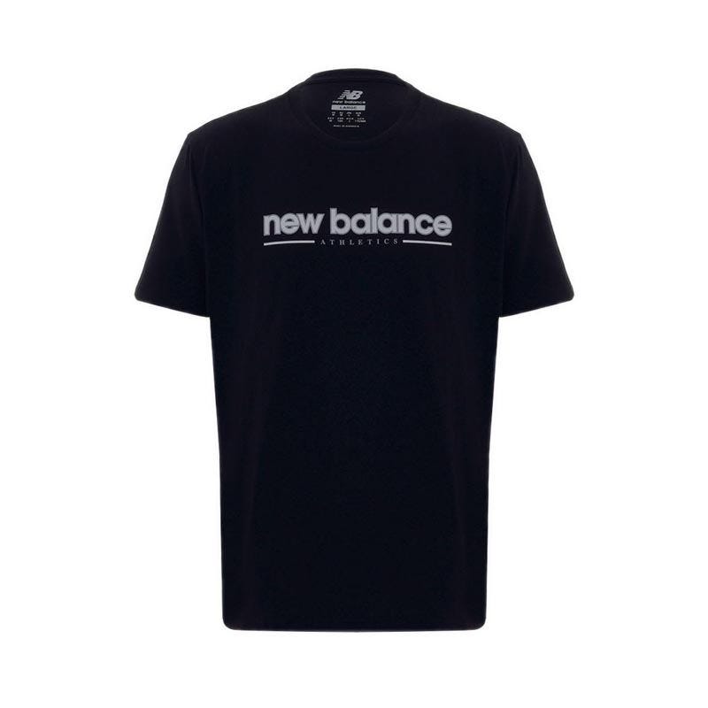 New Balance Athletic Men's Tee  - Black
