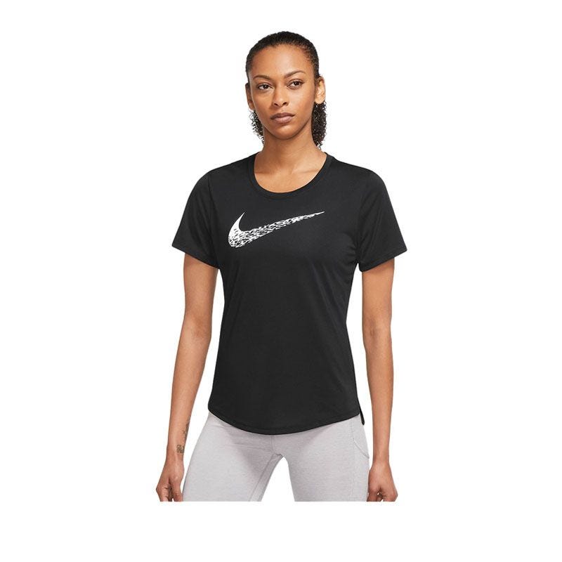 Nike Swoosh Run Women's Short-Sleeve Running Top - Black