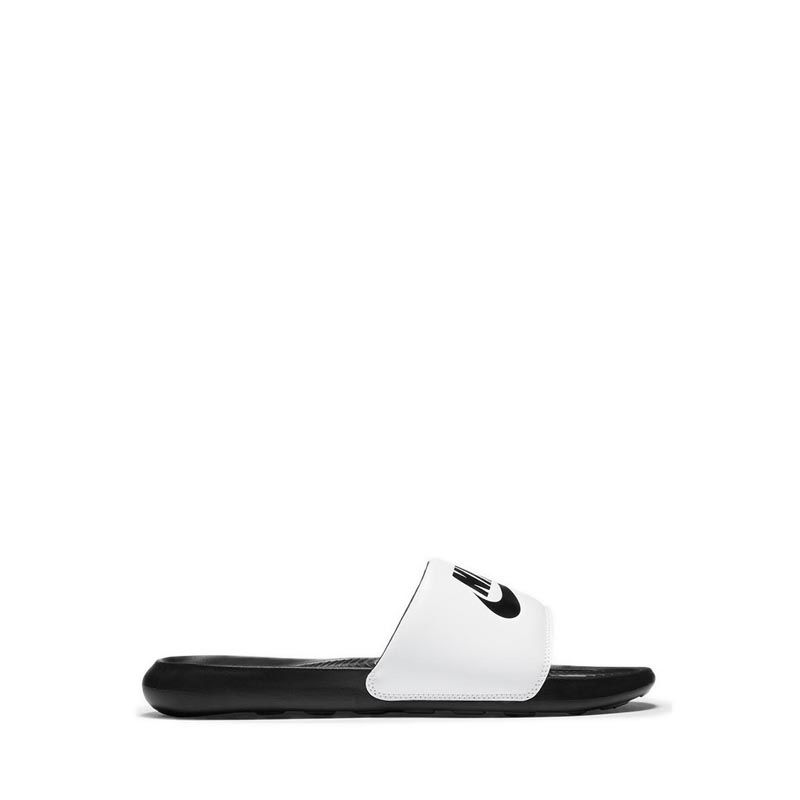 Nike Victori One Men's Slide Sandals - BLACK/WHITE
