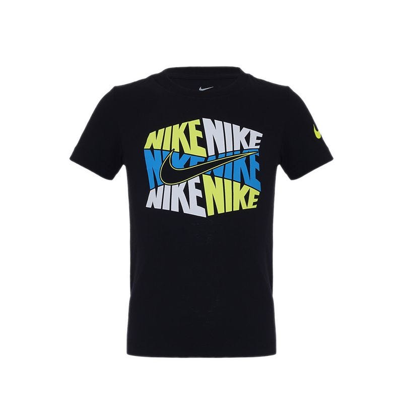 Nike Young Athlete Hexagon Boy's T-Shirt - BLACK