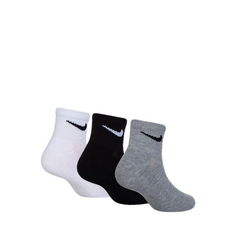 Nike Young Athletes Socks Kids - White/Dark Gray Heather